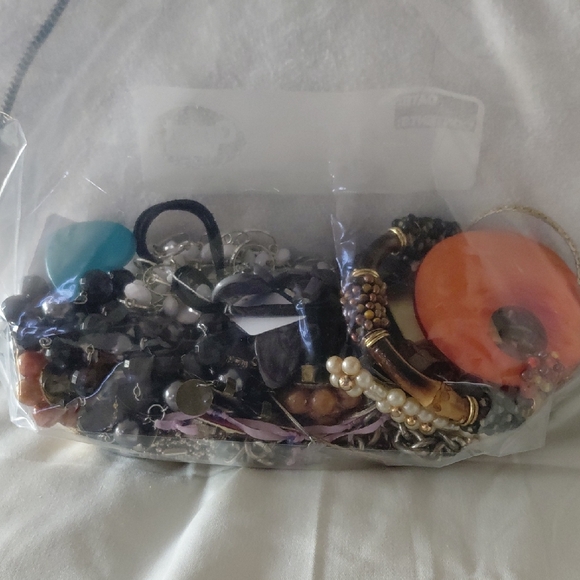 Mixed Jewelry Lot with Beads and Bangles